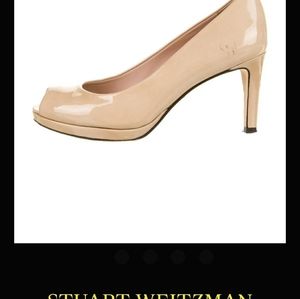 Stuart Weitzman open toe heels.  Size 8 1/2